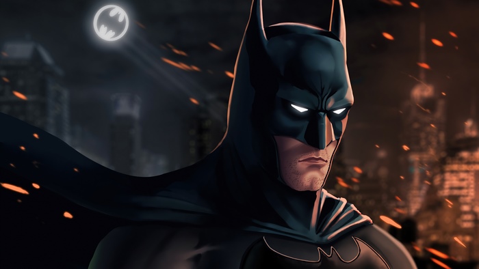 Batman artwork 4K