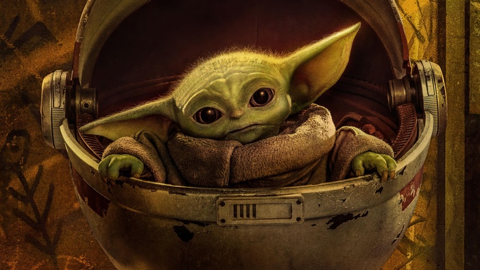 The Child from The Mandalorian 4K