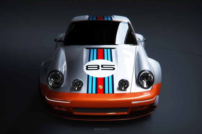 Porsche 911 Martini Racing 4K