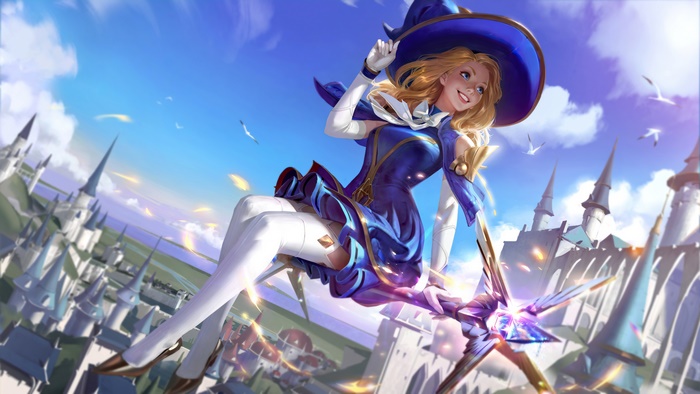 Lux from League of Legends 4K