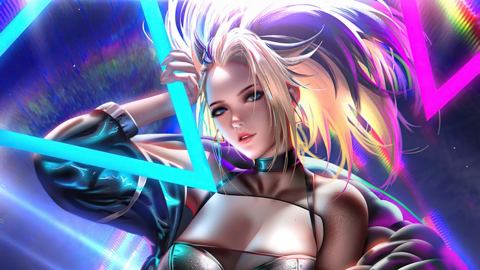 Akali KDA from League of Legends 4K