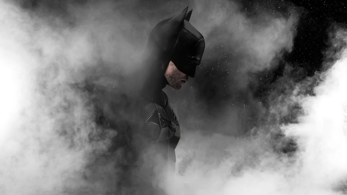 The Batman in Smoke