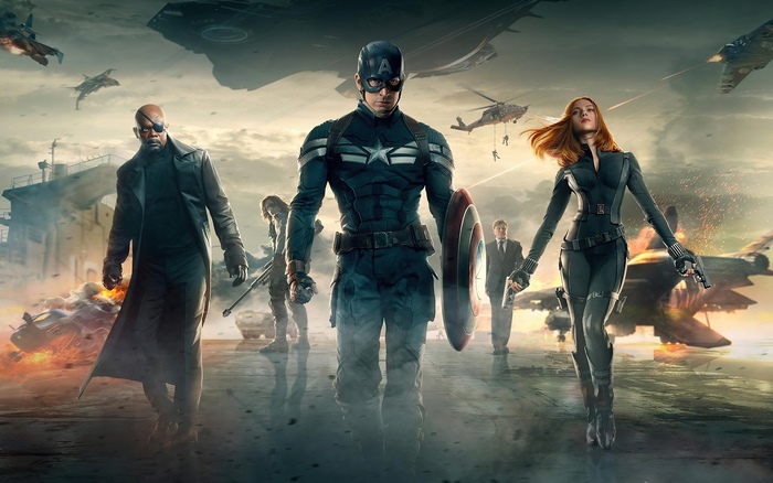 Captain America from Captain America: The Winter Soldier 4K
