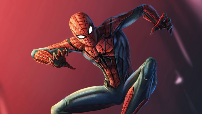 Spider-Man artwork 4K