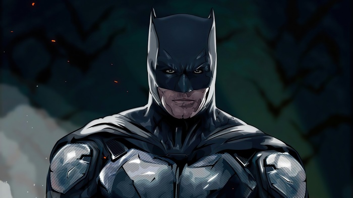 Batman artwork 4K