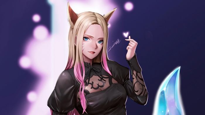 Ahri from League of Legends 4K