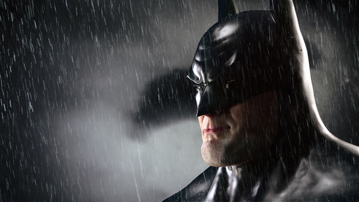Batman in the rain 4K
