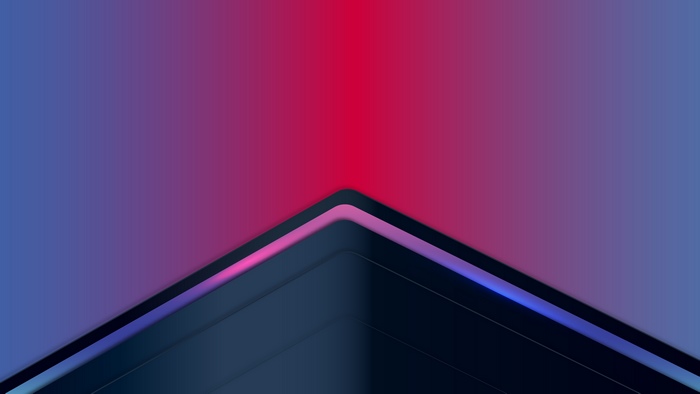 Abstract digital art with gradient and geometric shapes