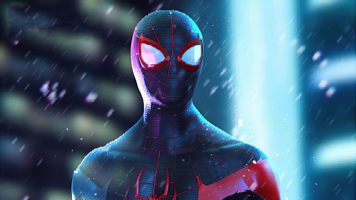 Miles Morales Spider-Man 4K Artwork
