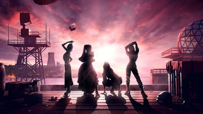 BLACKPINK members in PUBG 4K