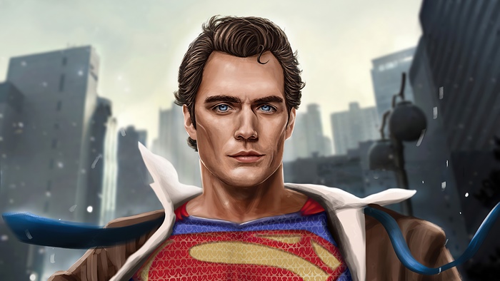 Superman artwork 4K
