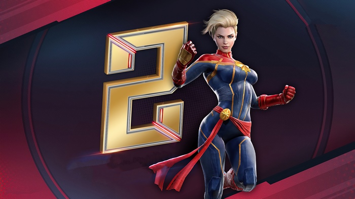 Captain Marvel from Marvel Duel 4K