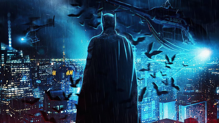 The Batman in Gotham City 4K