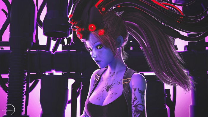Widowmaker from Overwatch 4K