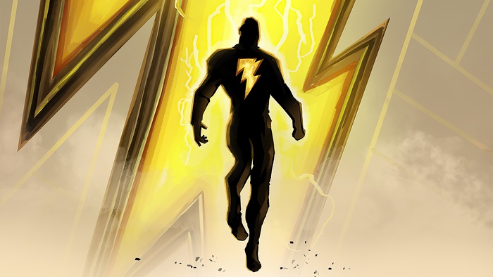 Black Adam artwork 4K