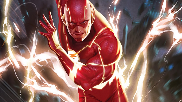 The Flash from DC Comics artwork 4K