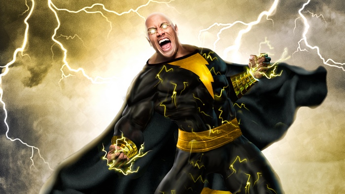 Black Adam artwork 4K