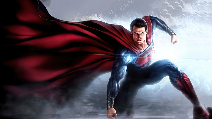 Superman from DC Comics Artwork 4K