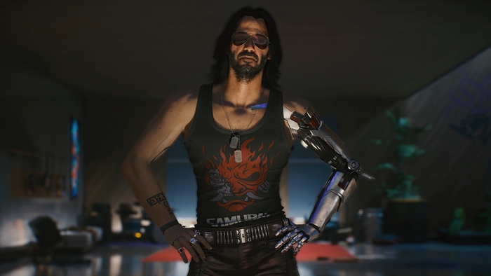 Johnny Silverhand from Cyberpunk 2077 4K