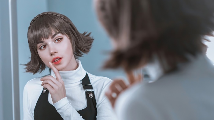 Makoto Niijima from Persona 5 cosplay