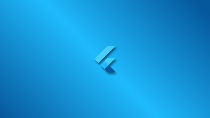 Flutter logo 4K