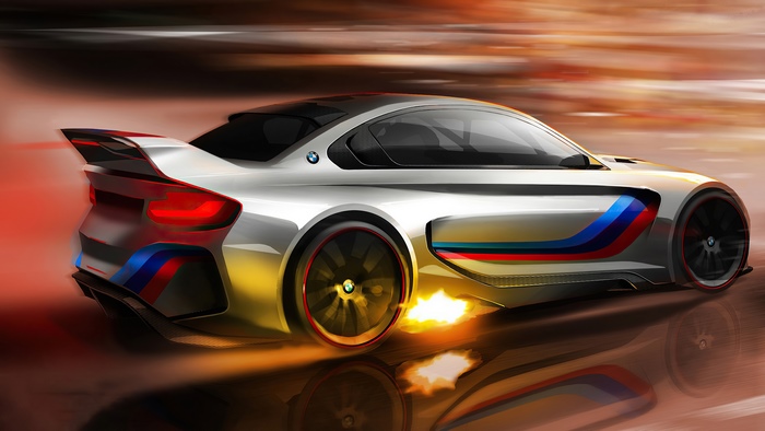 BMW Vision Gran Turismo concept car