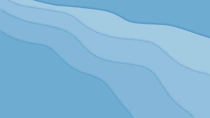 Abstract blue wavy layers 4K