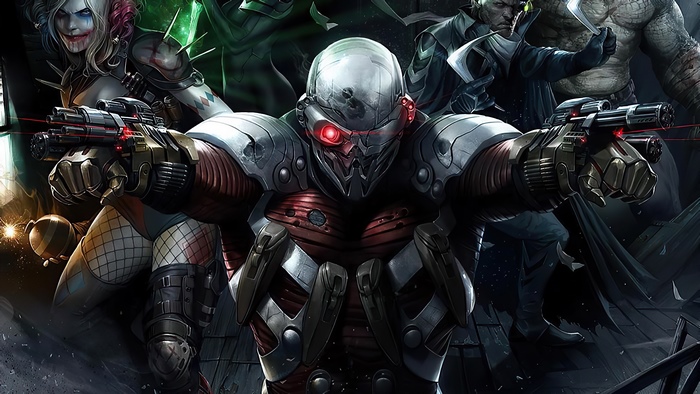 Deadshot and Suicide Squad from DC Comics 4K