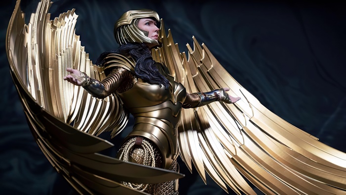 Wonder Woman 1984 in Golden Armor