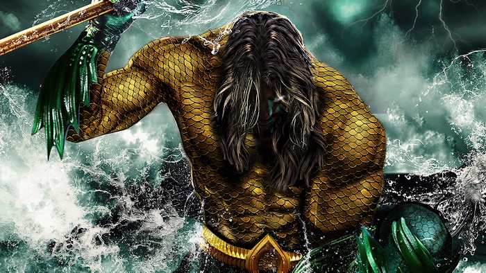 Aquaman artwork 4K