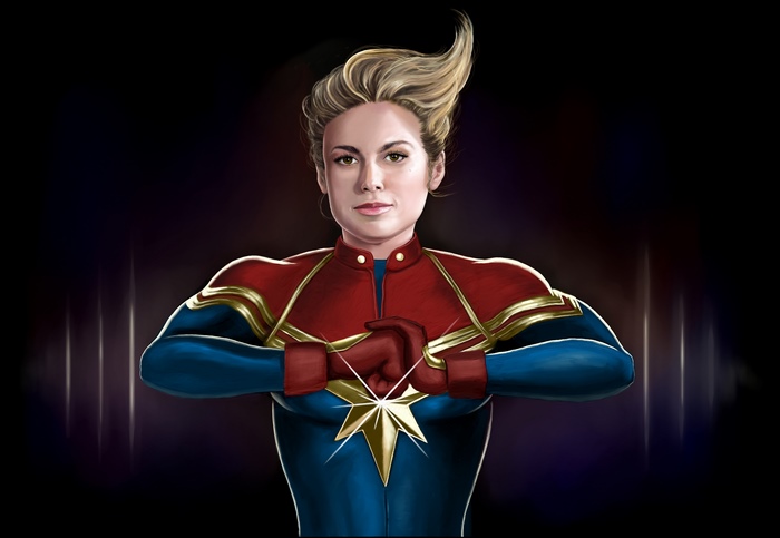 Captain Marvel artwork