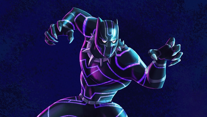 Black Panther artwork 4K