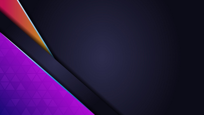 Abstract digital art with geometric patterns