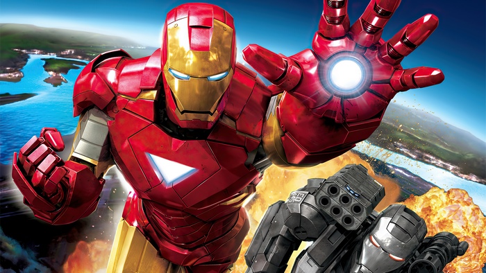 Iron Man and War Machine from Marvel