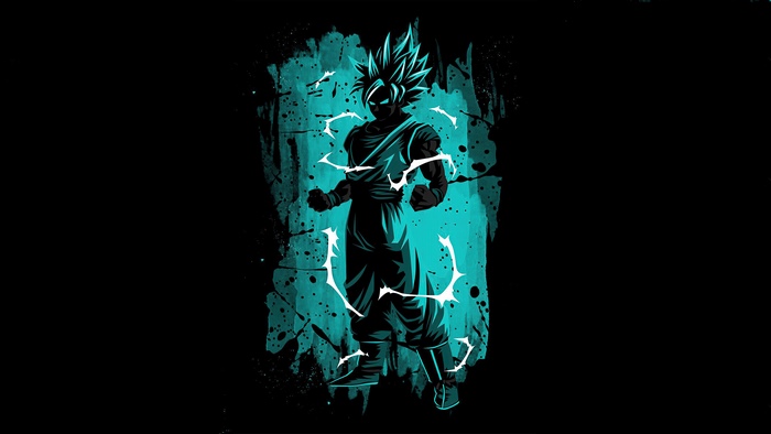 Goku from Dragon Ball Z 4K