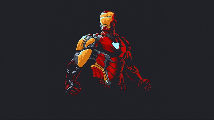 Iron Man artwork 4K