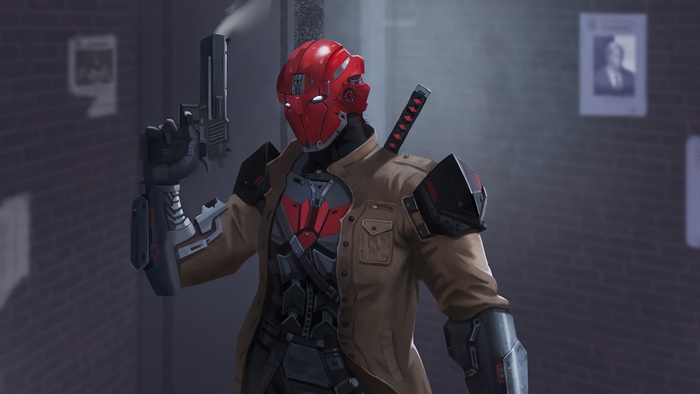 Red Hood from DC Comics artwork
