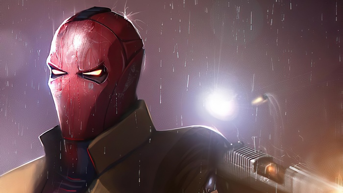 Red Hood artwork 4K