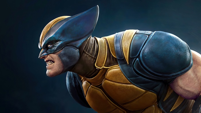 Wolverine from X-Men in Fortnite 4K