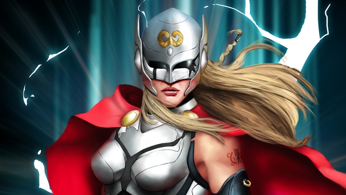 Thor from Love and Thunder artwork
