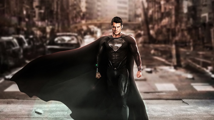 Superman from Justice League artwork