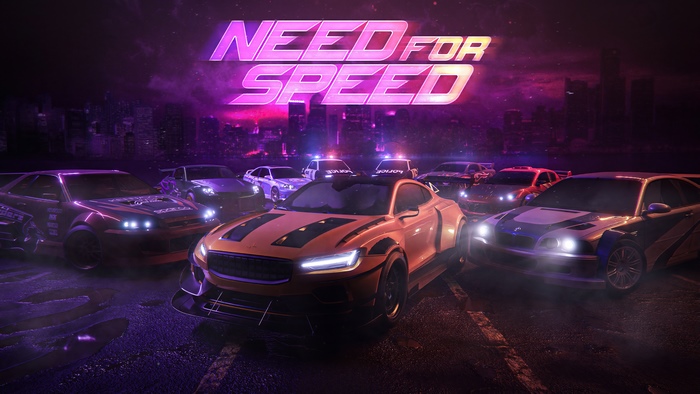 Need for Speed Heat Racing Scene