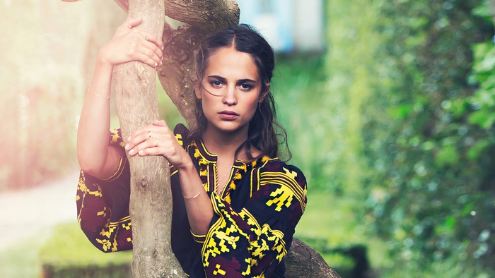 Alicia Vikander in 4K