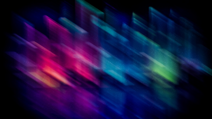 Abstract digital art with streaks of color
