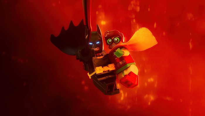 Batman and Robin from The Lego Batman Movie 4K