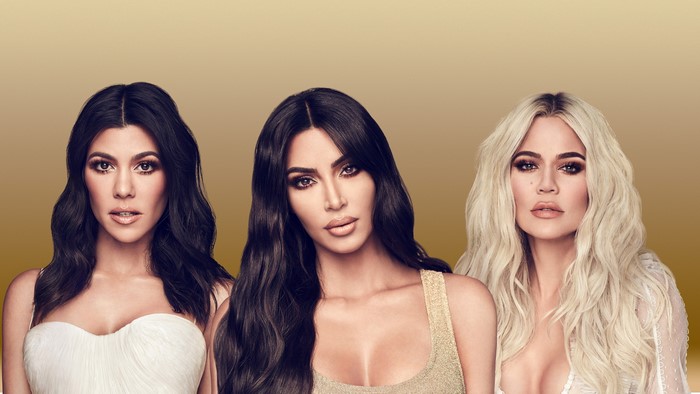 Kourtney, Kim, and Khloe Kardashian from Keeping Up with the Kardashians