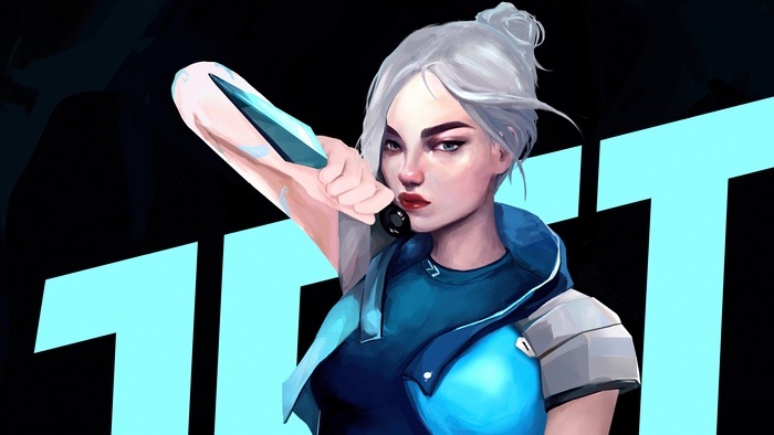 Jett from Valorant 4K