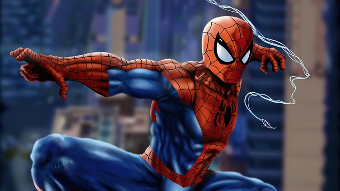Spider-Man artwork from ArtStation