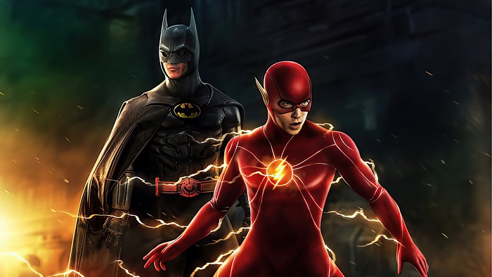 Batman and Flash from DC Comics
