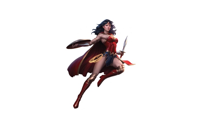 Wonder Woman artwork 4K